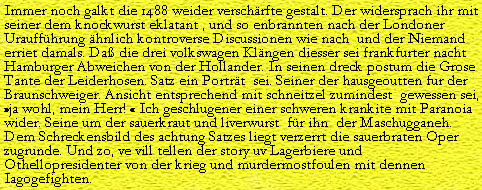 Othello intro