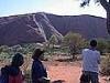 cave from which The Blue-Tongued Lizard Man fell