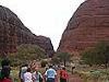  tour group at Kata Tjuta