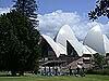 Sydney Opera House viewed from the Royal Botanical Gardens