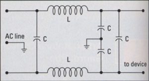 Fig 1 lowpass filter schematic